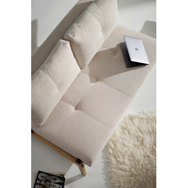Sofa rozkładana Cubed Wood - kompaktowa i stylowa | JMB Design