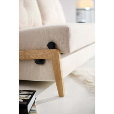 Sofa rozkładana Cubed Wood - kompaktowa i stylowa | JMB Design