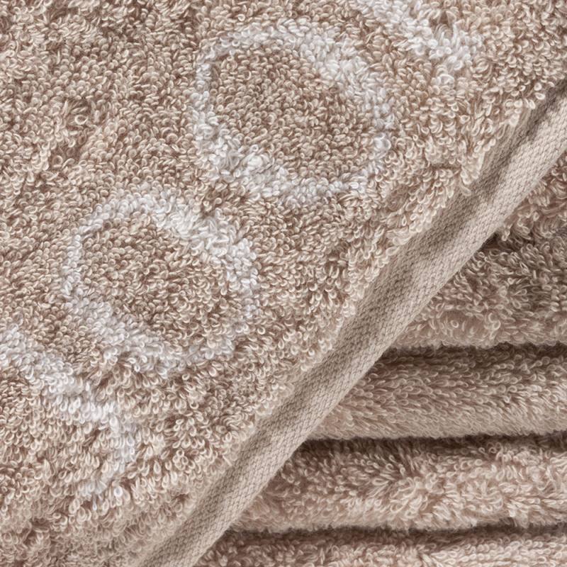 Ręcznik beżowy JOOP! Sand Classic/Doubleface 1600