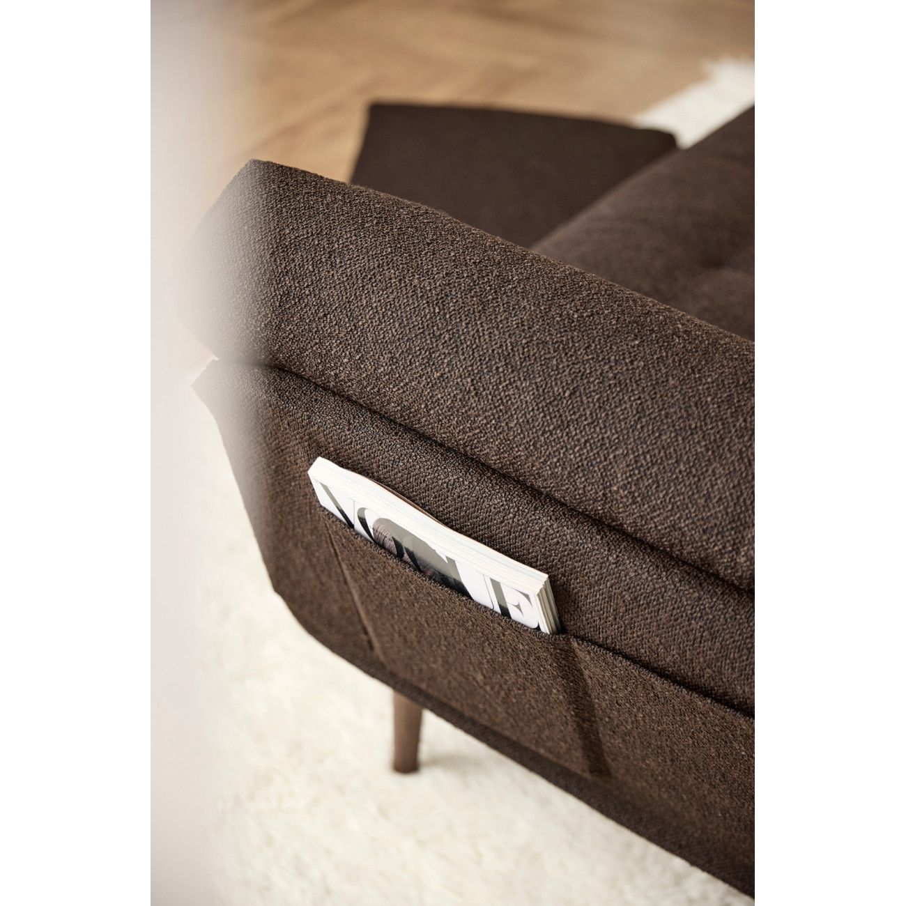 Sofa rozkładana Rollo Bow - leżanka w duńskim stylu | JMB Design Sofa rozkładana Rollo Bow - leżanka w duńskim stylu | JMB Design