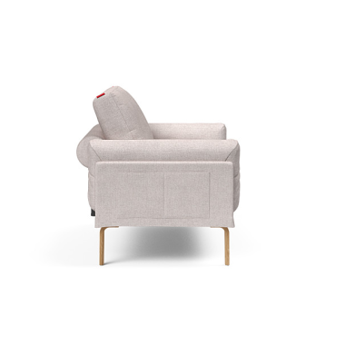 Sofa rozkładana Rollo Bow - leżanka w duńskim stylu | JMB Design Sofa rozkładana Rollo Bow - leżanka w duńskim stylu | JMB Design