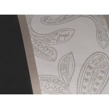 Pościel JOOP! Paisley Stripes Black – satyna bawełniana | JMB Design