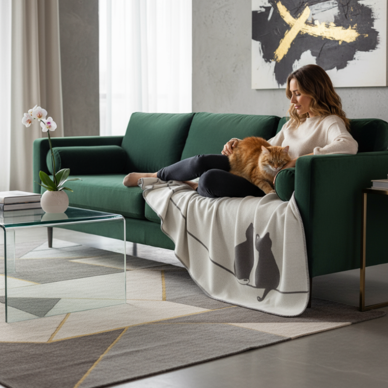 Cawö CUTE CATS - koci urok w szarościach i antracycie | JMB Design