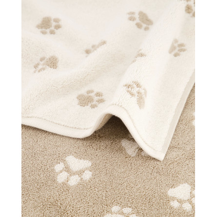 Cawö WE LOVE DOGS - kremowo-beżowy dywanik w psie łapki | JMB Design Cawö WE LOVE DOGS - kremowo-beżowy dywanik w psie łapki | JMB Design