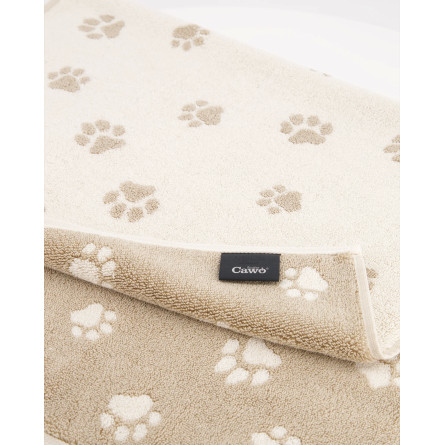 Cawö WE LOVE DOGS - kremowo-beżowy dywanik w psie łapki | JMB Design Cawö WE LOVE DOGS - kremowo-beżowy dywanik w psie łapki | JMB Design