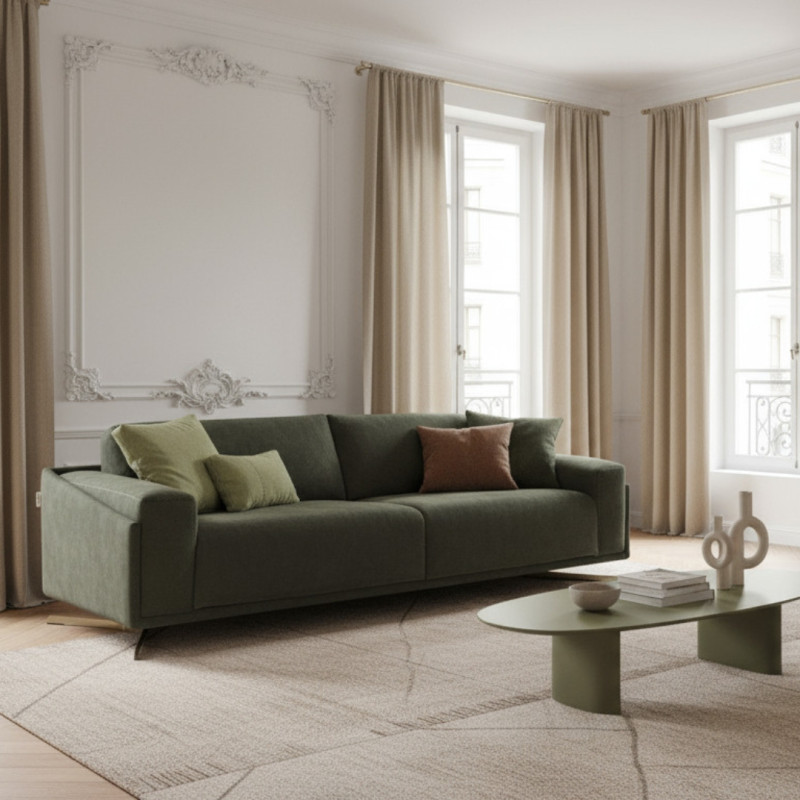 Sofa Dienne Space z funkcją spania – 5 rozmiarów, welur, skóra | JMB Design