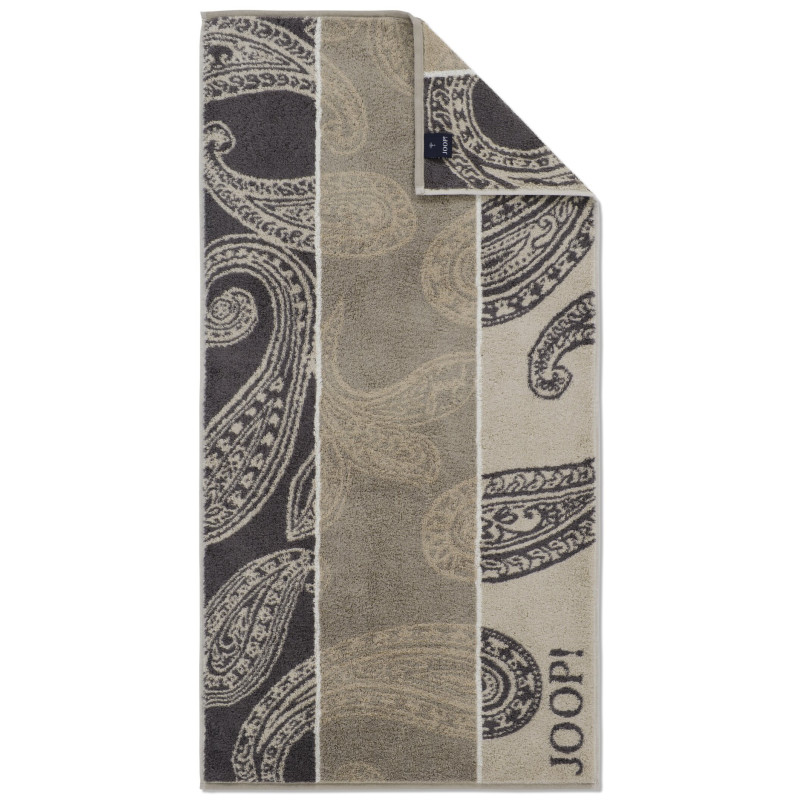 JOOP! Contour Paisley Taupe - ręcznik w stylu lat 70. | JMB Design