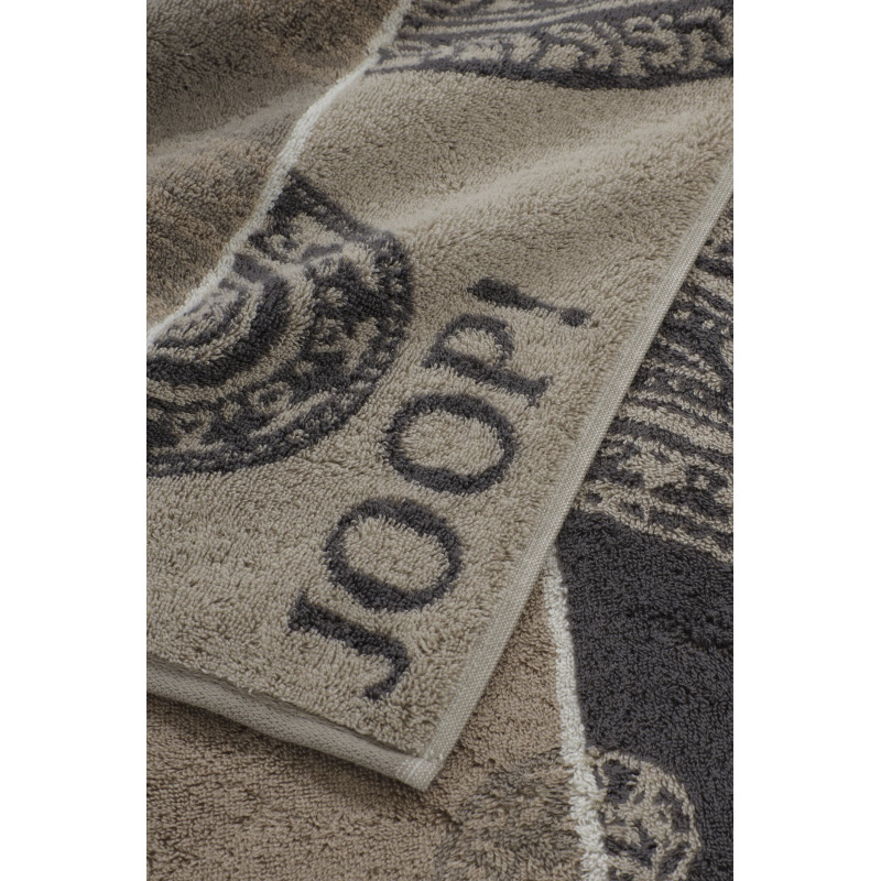 JOOP! Contour Paisley Taupe - ręcznik w stylu lat 70. | JMB Design