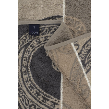 JOOP! Contour Paisley Taupe - ręcznik w stylu lat 70. | JMB Design