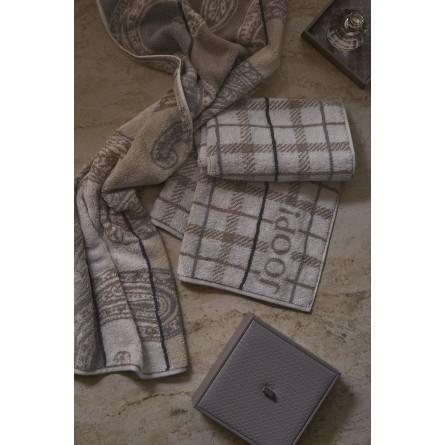 JOOP! Contour Paisley Creme - elegancki kremowy ręcznik | JMB Design