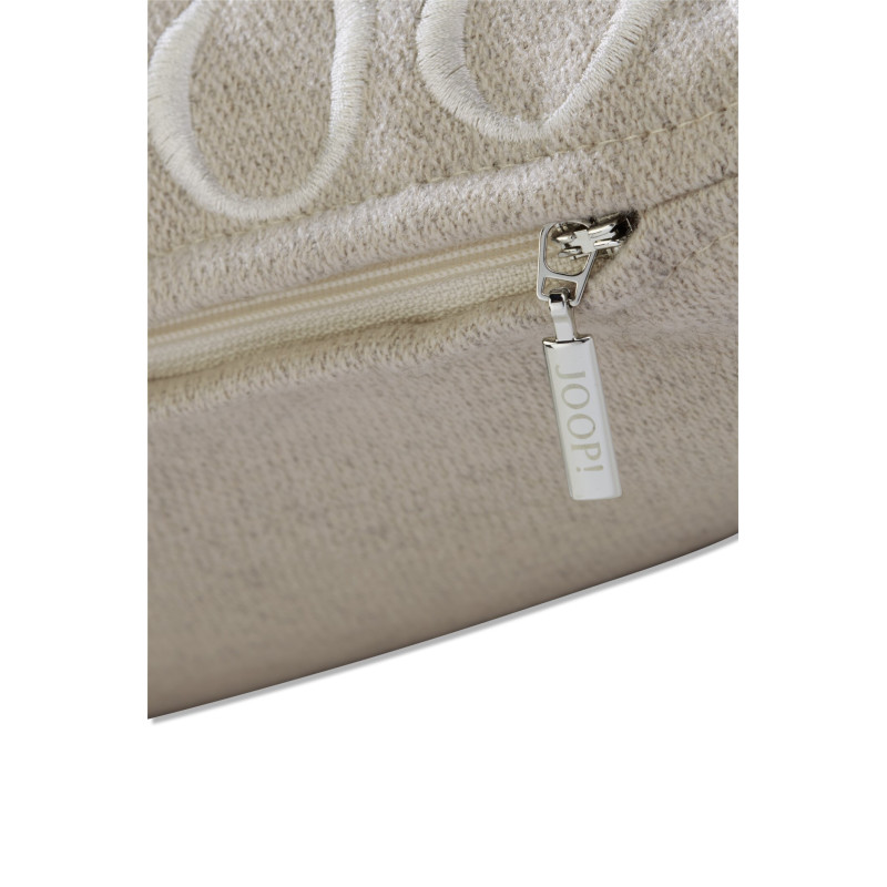 JOOP! Fine Signature Natur – beżowa poduszka z haftem | JMB Design JOOP! Fine Signature Natur – beżowa poduszka z haftem | JMB Design