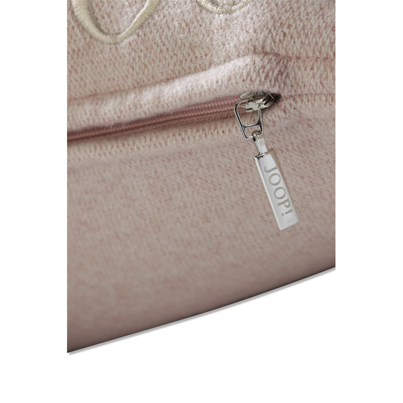 JOOP! Fine Signature Rose - różowa poduszka z haftem | JMB Design JOOP! Fine Signature Rose - różowa poduszka z haftem | JMB Design