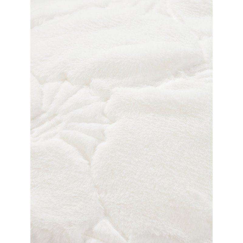 JOOP! Cozy Cornflower White - biała poduszka z futerka | JMB Design JOOP! Cozy Cornflower White - biała poduszka z futerka | JMB Design
