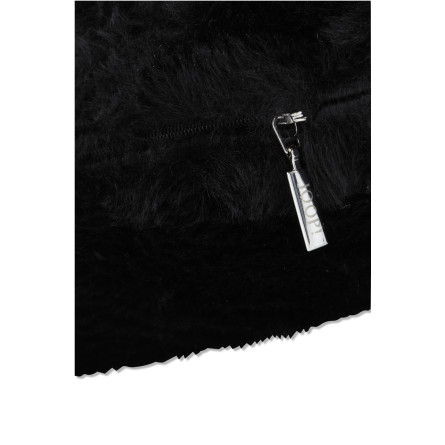 JOOP! Cozy Cornflower Black - czarna poduszka z futra | JMB Design JOOP! Cozy Cornflower Black - czarna poduszka z futra | JMB Design