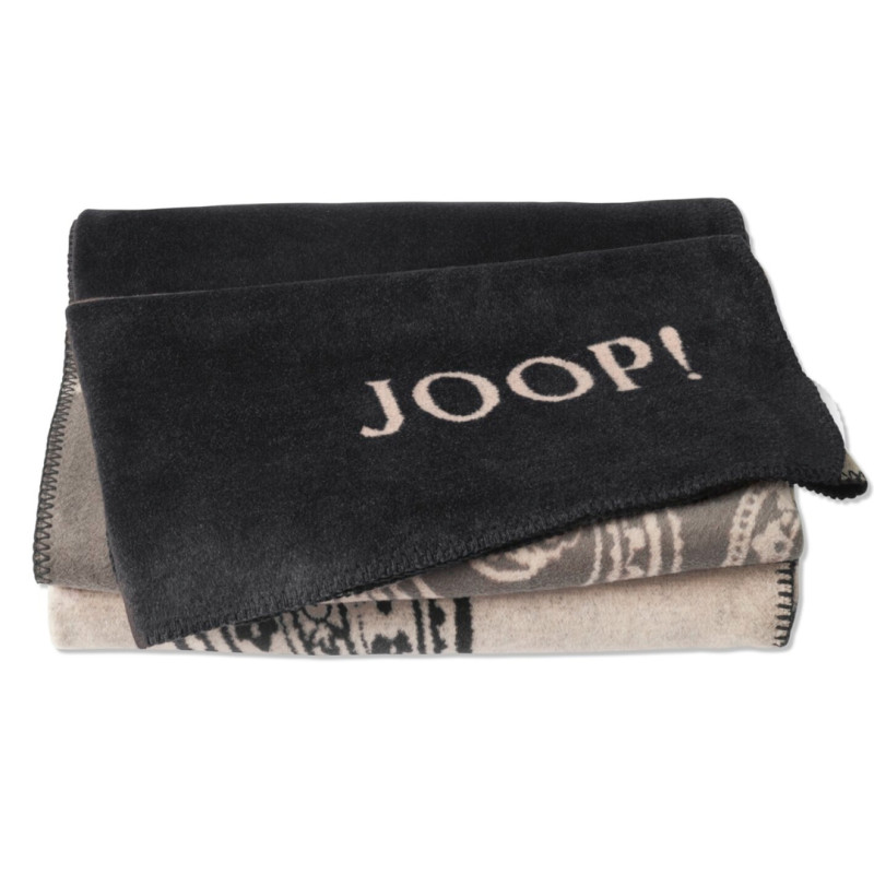 Pled JOOP! Paisley Stripes Black - elegancja i styl | JMB Design Pled JOOP! Paisley Stripes Black - elegancja i styl | JMB Design