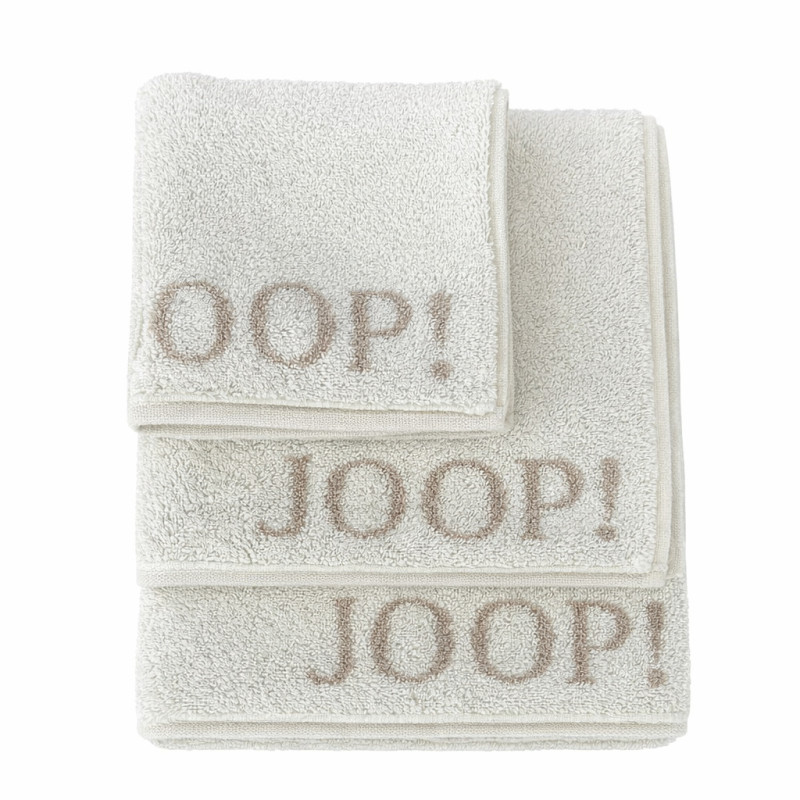 Zestaw ręczników JOOP! Classic kremowy - delikatny luksus | JMB Design