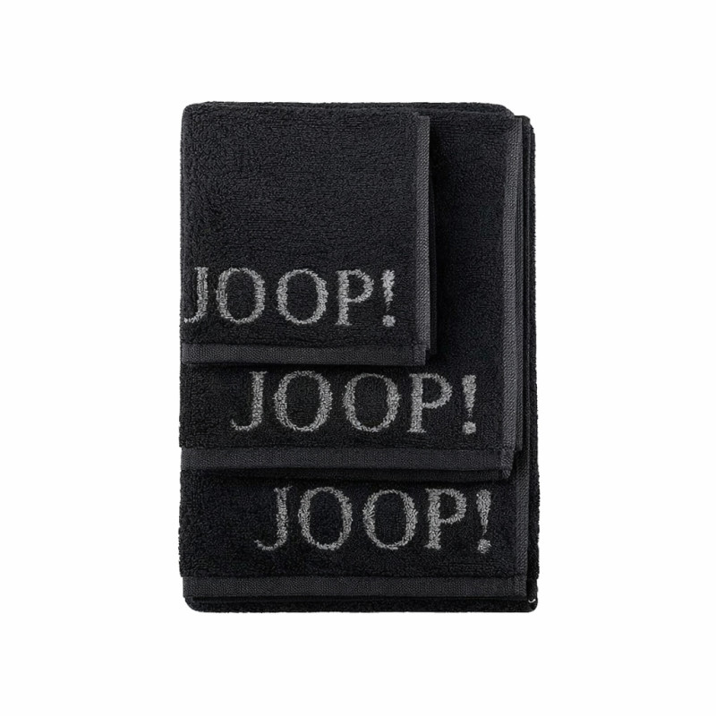 Zestaw ręczników JOOP! Classic Doubleface czarny