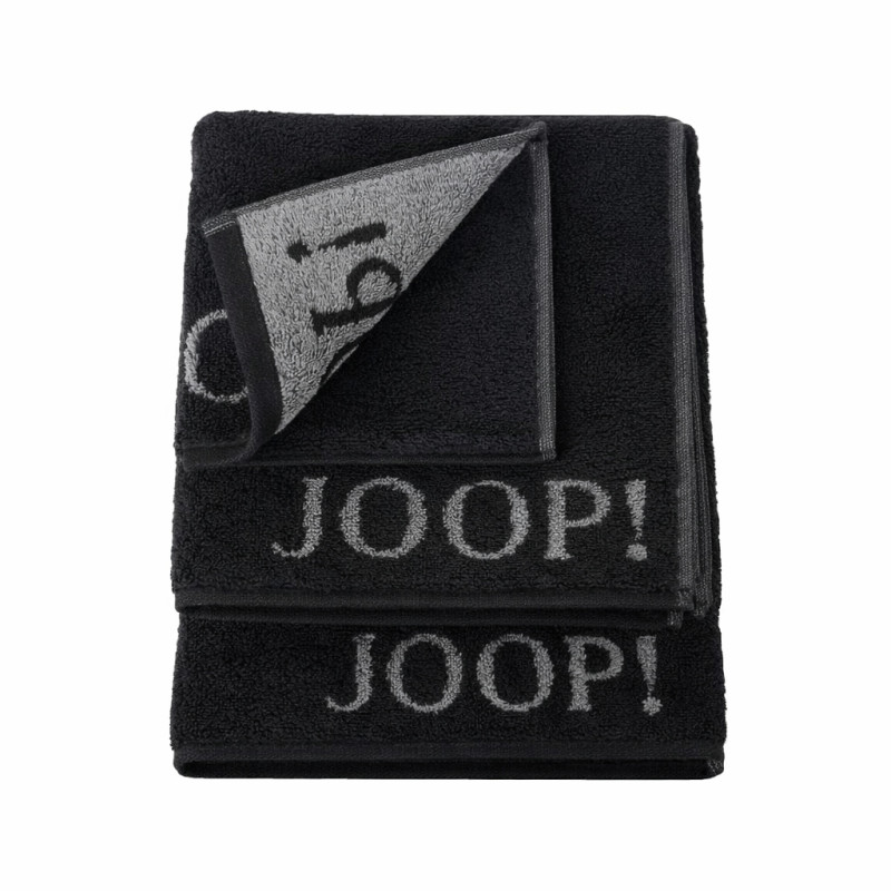 Zestaw ręczników JOOP! Classic Doubleface czarny