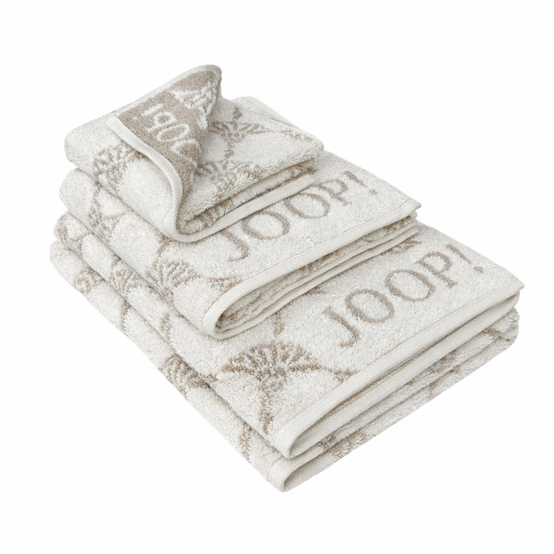 Zestaw ręczników JOOP! Classic Cornflower kremowy