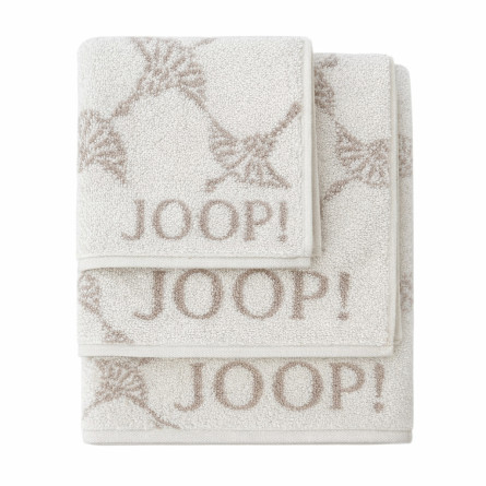 Zestaw ręczników JOOP! Classic Cornflower kremowy