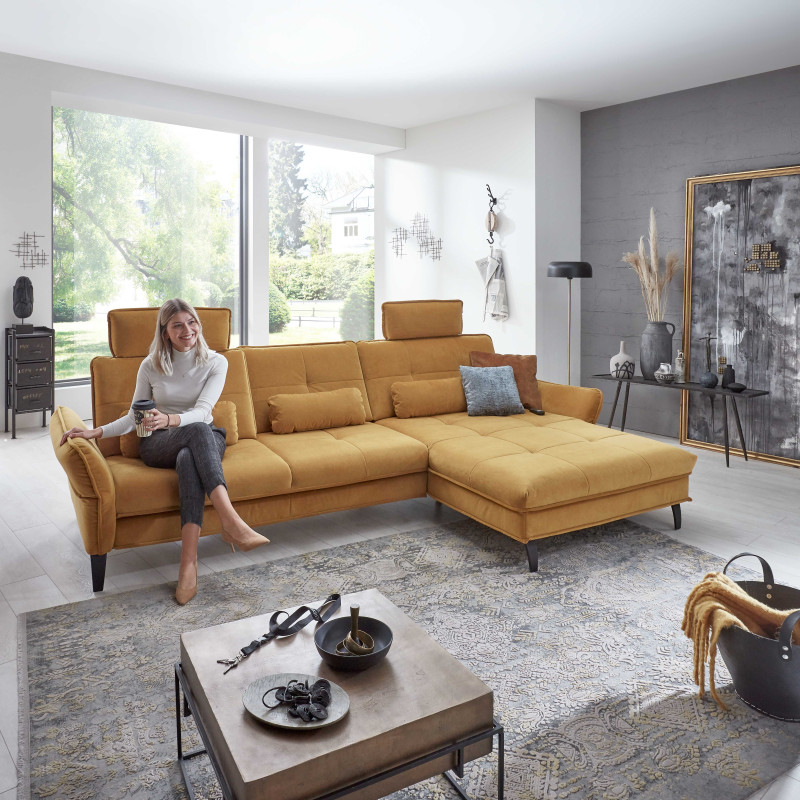 Narożnik Euphoria Polipol - komfort i funkcja spania | JMB Design