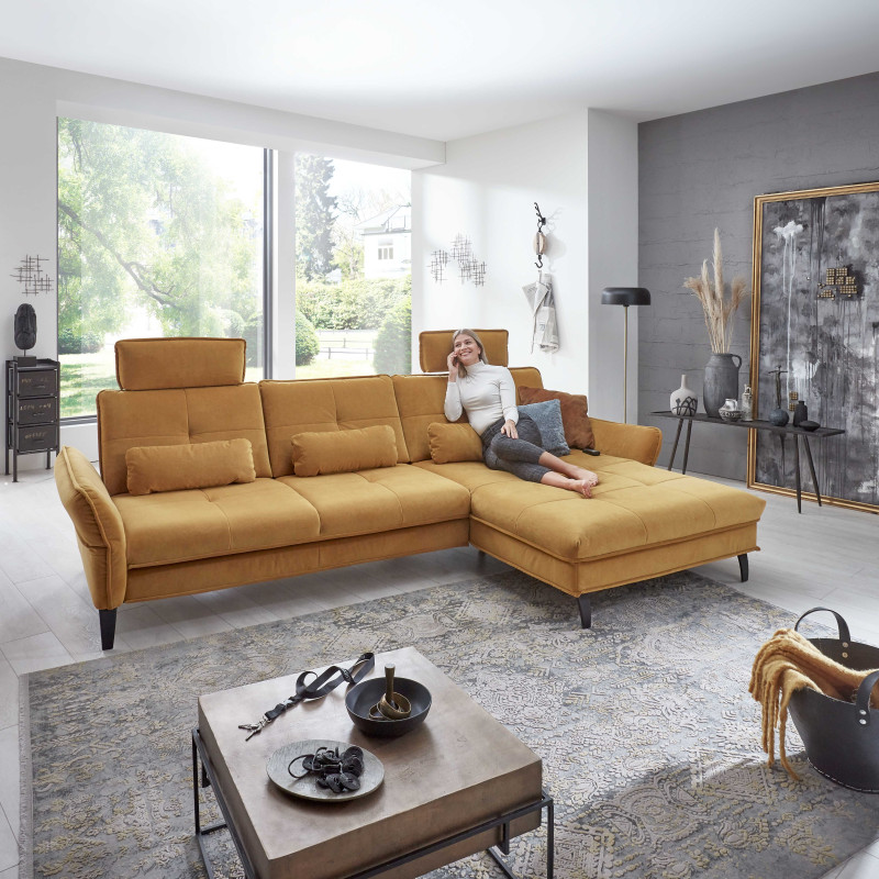 Narożnik Euphoria Polipol - komfort i funkcja spania | JMB Design