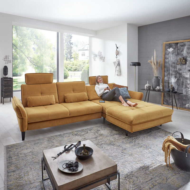 Narożnik Euphoria Polipol - komfort i funkcja spania | JMB Design