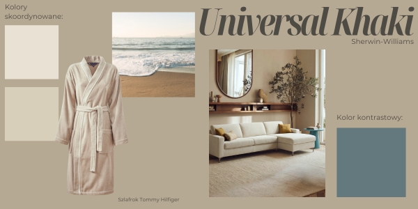 Kolor roku Sherwin-Williams Universal Khaki 2026