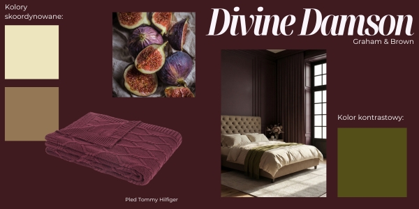 Kolor roku Graham Brown Divine Damson 2026